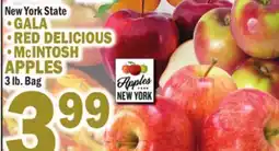 C Town GALA, RED DELICIOUS, McINTOSH APPLES offer