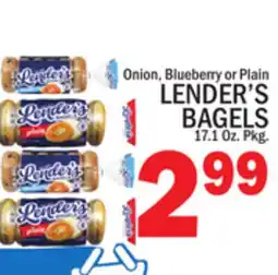 C Town LENDER'S BAGELS offer