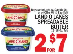 C Town LAND O LAKES SPREADABLE BUTTER offer