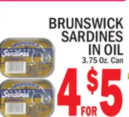 C Town BRUNSWICK SARDINES IN OIL offer