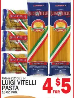 C Town LUIGI VITELLI PASTA 16 OZ. PKG offer