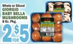 C Town GIORGIO BABY BELLA MUSHROOMS offer