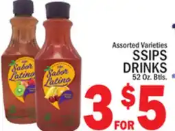 C Town SSIPS DRINKS offer