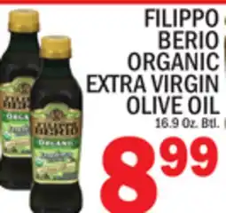 C Town FILIPPO BERIO ORGANIC EXTRA VIRGIN OLIVE OIL offer