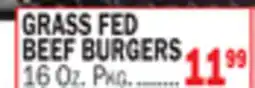 C Town GRASS FED BEEF BURGERS offer