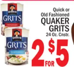 C Town QUAKER GRITS offer
