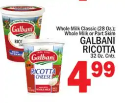 C Town GALBANI RICOTTA 32 OZ. CNTR offer