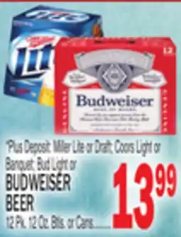 C Town BUDWEISER BEER offer