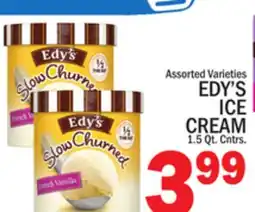 C Town EDY'S ICE CREAM offer