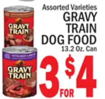 C Town GRAVY TRAIN DOG FOOD offer
