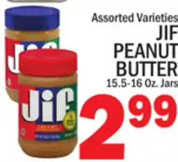 C Town JIF PEANUT BUTTER offer