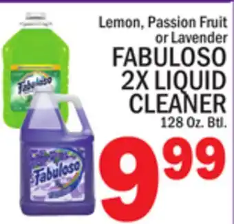 C Town FABULOSO 2X LIQUID CLEANER offer