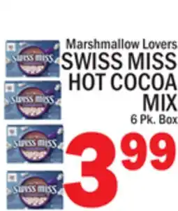 C Town SWISS MISS HOT COCOA MIX offer