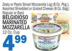 C Town BELGIOIOSO MARINATED MOZZARELLA, 12 Oz. Cup offer