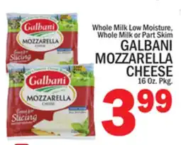 C Town GALBANI MOZZARELLA CHEESE offer