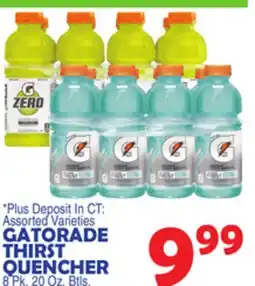 Bravo Supermarkets GATORADE THIRST QUENCHER offer