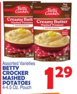 Bravo Supermarkets BETTY CROCKER MASHED POTATOES offer