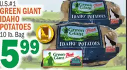 Bravo Supermarkets GREEN GIANT IDAHO POTATOES offer