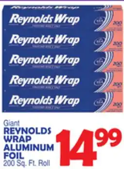 Bravo Supermarkets REYNOLDS WRAP ALUMINUM FOIL offer