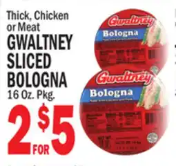 Bravo Supermarkets GWALTNEY SLICED SLICED BOLOGNA offer