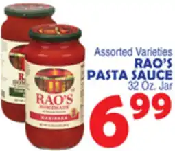 Bravo Supermarkets RAO'S PASTA SAUCE offer