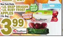 Bravo Supermarkets •LIL SNAP DRAGON •LIL RUBY FROST APPLES offer