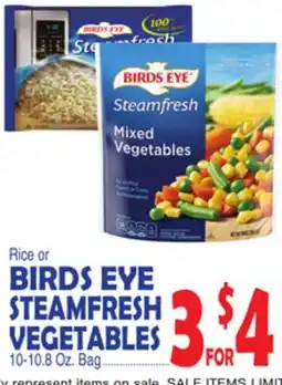 Bravo Supermarkets BIRDS EYE STEAMFRESH VEGETABLES offer