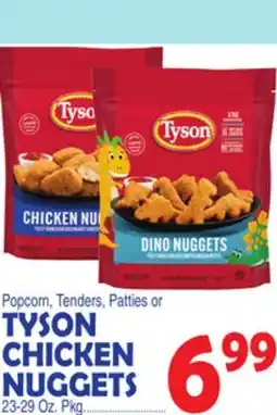Bravo Supermarkets TYSON CHICKEN NUGGETS offer