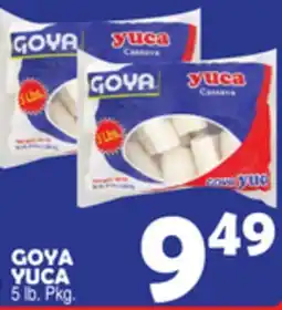 Bravo Supermarkets GOYA YUCA offer