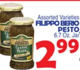 Bravo Supermarkets FILIPPO BERIO PESTO offer