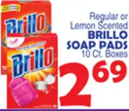 Bravo Supermarkets BRILLO SOAP PADS offer