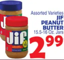 Bravo Supermarkets JIF PEANUT BUTTER offer