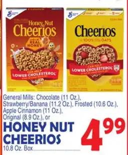 Bravo Supermarkets HONEY NUT CHEERIOS offer