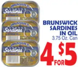 Bravo Supermarkets BRUNSWICK SARDINES IN OIL offer