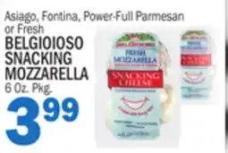 Bravo Supermarkets BELGIOIOSO SNACKING MOZZARELLA offer