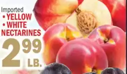 Bravo Supermarkets YELLOW, WHITE NECTARINES offer