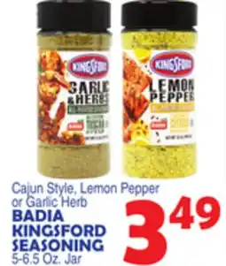 Bravo Supermarkets BADIA KINGSFORD SEASONING offer