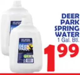 Bravo Supermarkets DEER PARK SPRING WATER offer