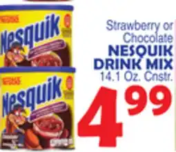 Bravo Supermarkets NESQUIK DRINK MIX offer