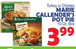 Bravo Supermarkets MARIE CALLENDER'S POT PIE offer