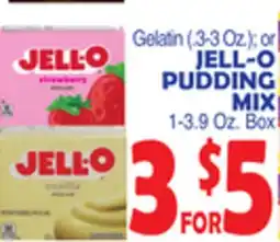 Bravo Supermarkets JELL-O PUDDING MIX offer