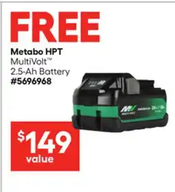 Lowe's Metabo HPT offer