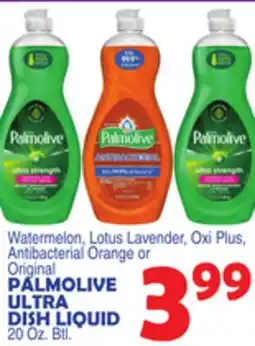 Bravo Supermarkets PALMOLIVE ULTRA DISH LIQUID offer