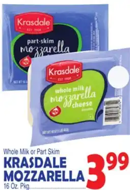 Bravo Supermarkets KRASDALE MOZZARELLA offer