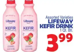 Bravo Supermarkets LIFEWAY KEFIR DRINK offer