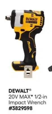 Lowe's 20V MAXF 1/2-in Impact Wrench offer