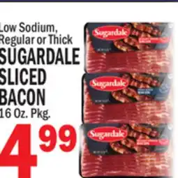 Bravo Supermarkets SUGARDALE SLICED BACON offer