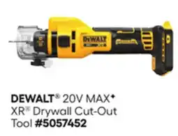 Lowe's 20V MAX+ XR Drywall Cut-Out Tool offer
