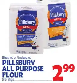 Bravo Supermarkets PILLSBURY ALL PURPOSE FLOUR offer