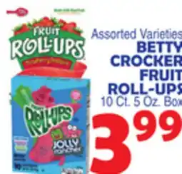Bravo Supermarkets BETTY CROCKER FRUIT ROLL-UPS offer